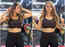 Rani Chatterjee shows off her curves in a black gym outfit