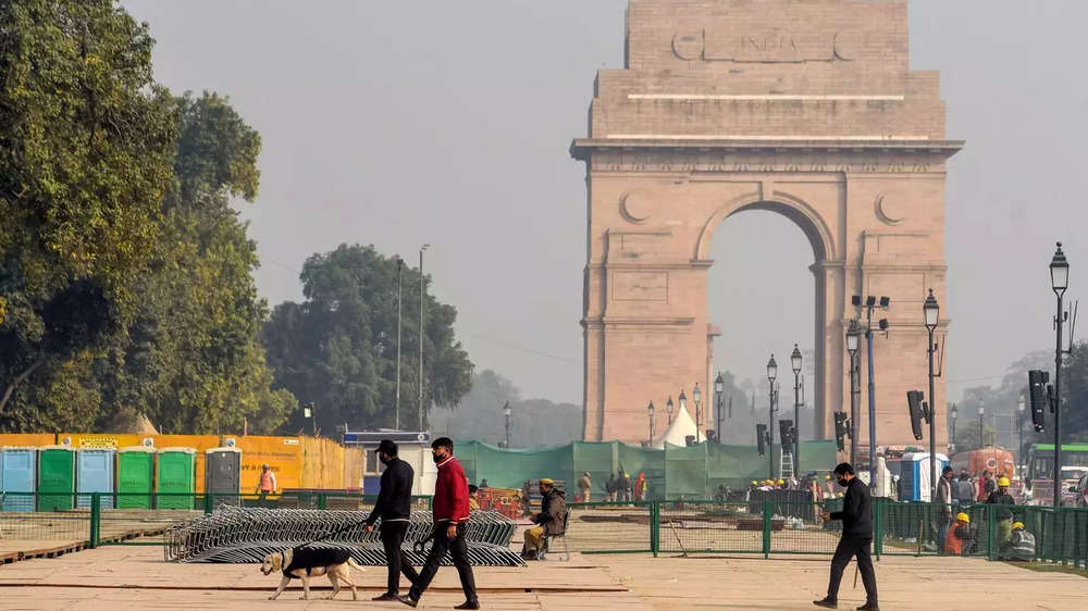 Photos: Delhi gears up for 73rd Republic day celebration