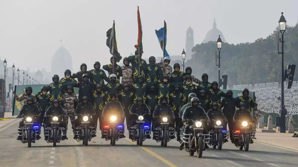 Photos: Delhi gears up for 73rd Republic day celebration
