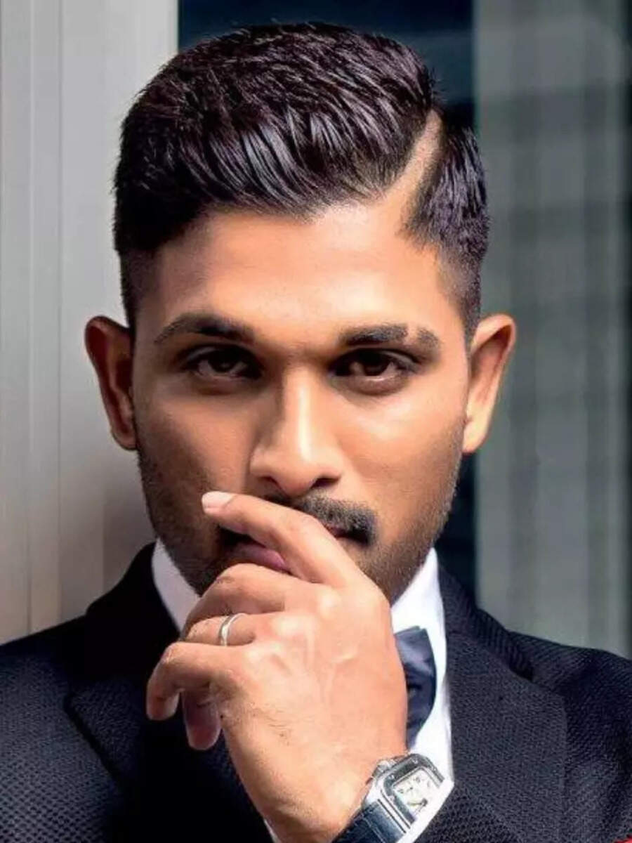 Allu Arjun Hairstyle Best Hairstyles Of Pushpa Actor Allu Arjun 