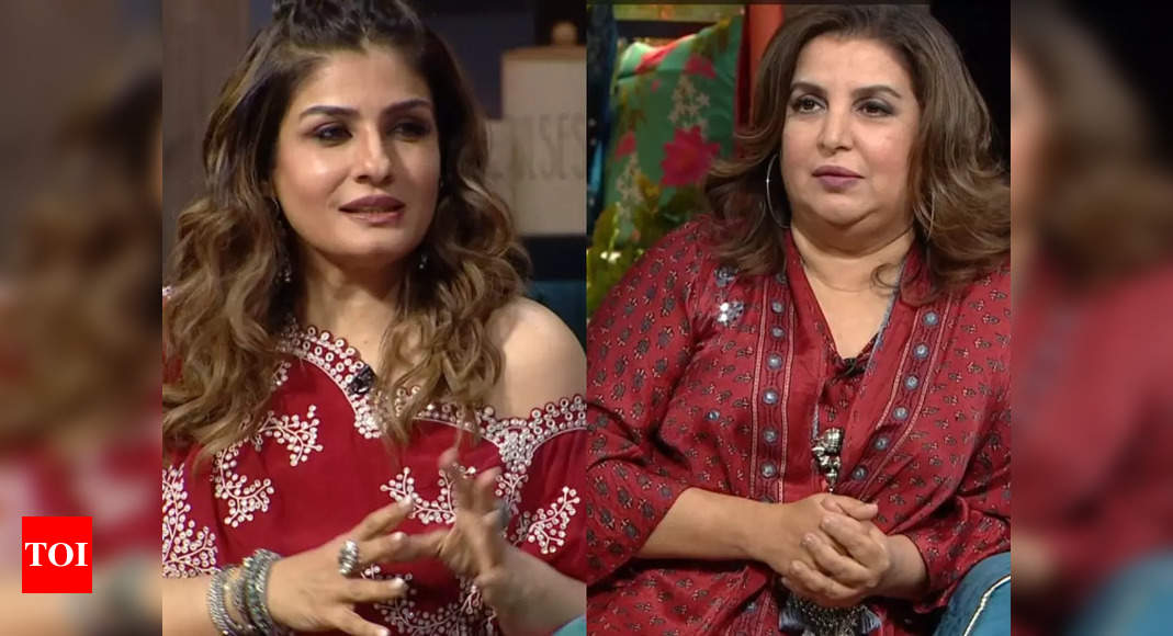 The Kapil Sharma Show: Farah Khan reveals how Raveena Tandon called ...