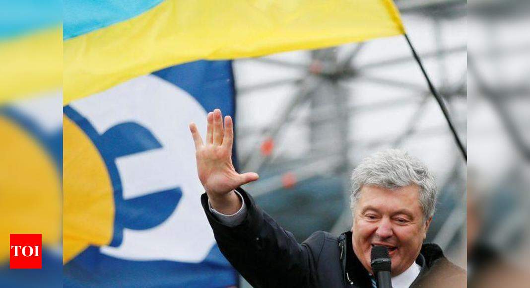 Facing arrest, ex-leader returns to ‘defend Ukraine’ from Russia – Times of India