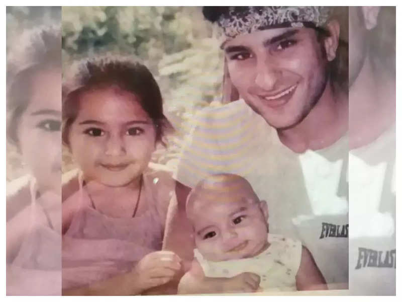 Saba Ali Khan shares a priceless throwback picture of brother Saif Ali Khan with his kids Sara and Ibrahim Ali Khan, calls them 'posers'