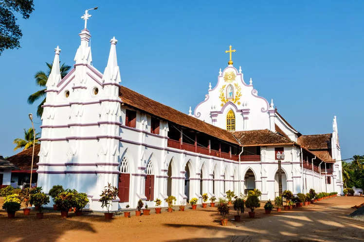 Home to the first ever church, mosque and synagogue in India