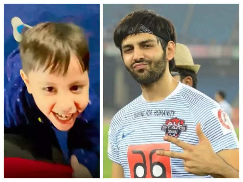 Kartik Aaryan introduces his new football partner in a video and he is too cute for words – Watch