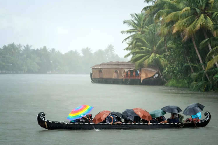 It is the first state to receive rainfall in India