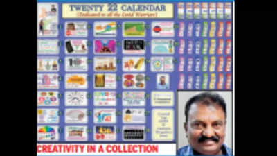 Bengaluru: This taxman’s passion for maths shows in brain-teaser calendars