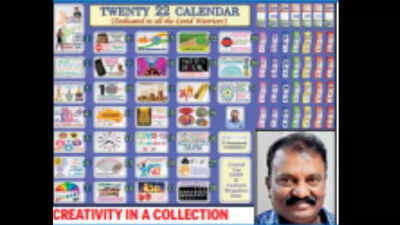 This Taxman's Passion For Maths Shows In Brain-teaser Calendars | Bengaluru  News - Times of India