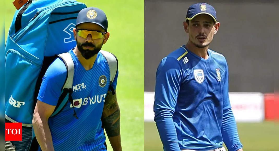 India vs South Africa: Deposed captains Virat Kohli, Quinton De Kock gear up for ODI series | Cricket News – Times of India