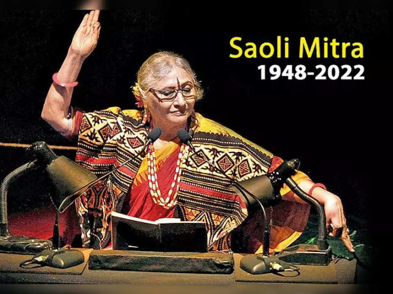 Bengal’s theatre fraternity remembers Saoli Mitra