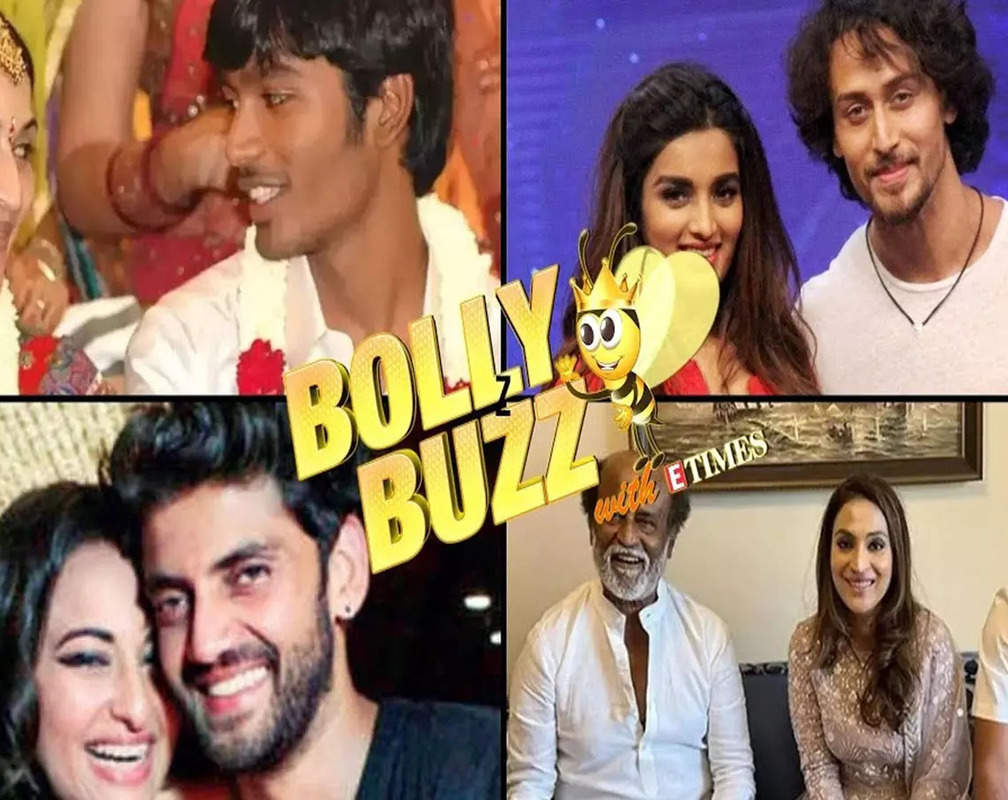 
Bolly Buzz: Dhanush and Aishwaryaa Rajinikanth part ways; Zaheer Iqbal's rumoured romance with Sonakshi Sinha
