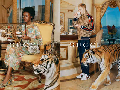 Gucci slammed for using real tigers in latest campaign