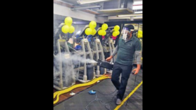 Kolkata: Gyms open after a fortnight’s Covid break, fitness freaks celebrate