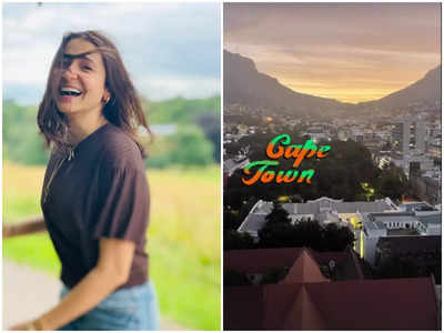 Anushka Sharma shows off her photography skills as she offers a glimpse of a beautiful sunset in Cape Town
