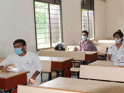 After 2 years, DAVV holds exam in conventional mode - Times of India