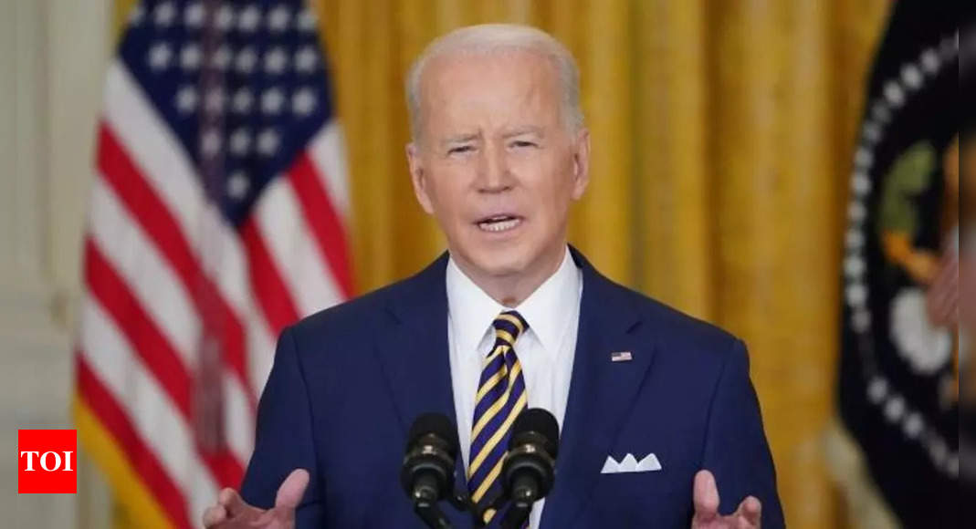 Biden warns of ‘disaster for Russia’ if they invade Ukraine – Times of India