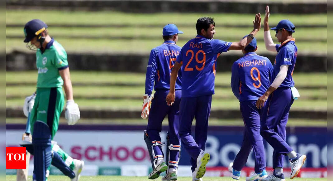 ICC U-19 WC: Despite Covid trouble, India hammer Ireland