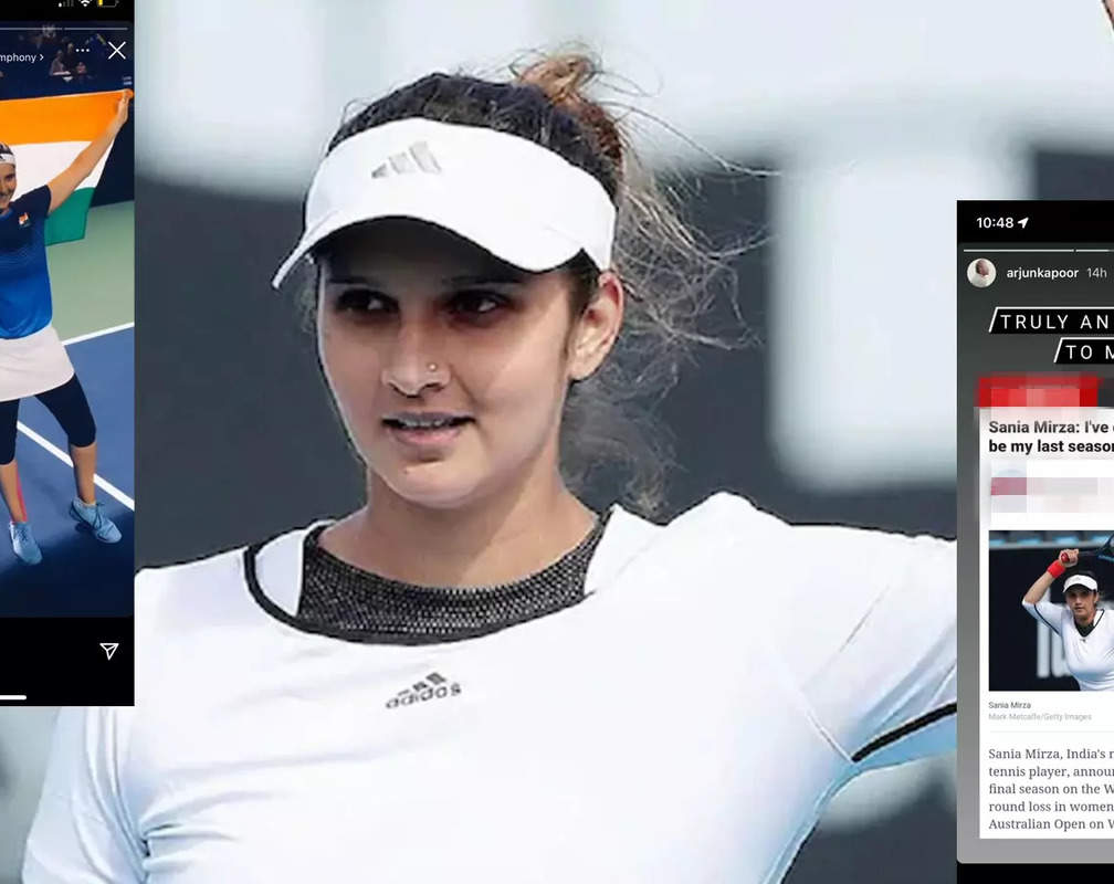 
Sania Mirza announces retirement; Ranveer Singh, Arjun Kapoor hail the tennis superstar for her achievements
