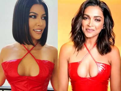 Deepika or Kourtney: Who wore this better?