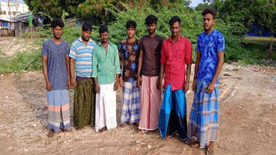 Seven Rameswaram fishermen rescued after Lankan navy vessel attack their vessel