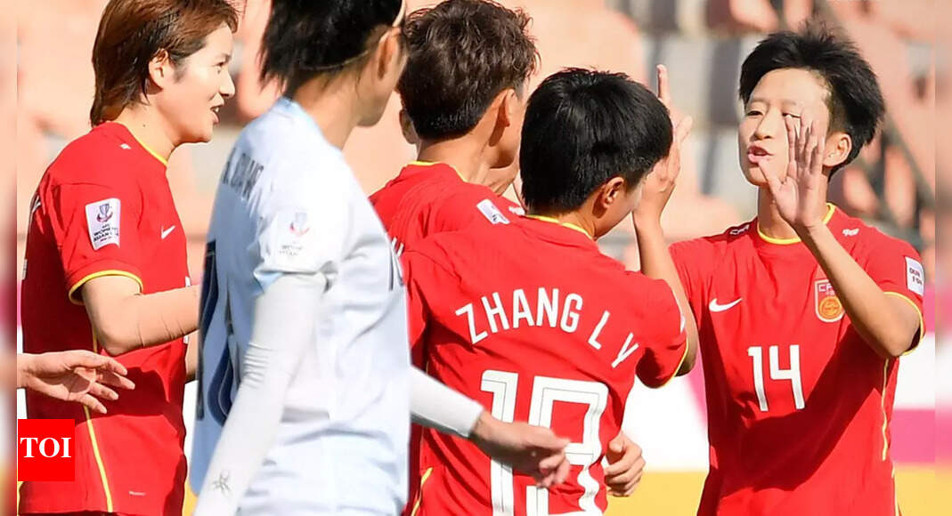 China ease past Chinese Taipei 4-0 in Asian Cup opener | Football News ...