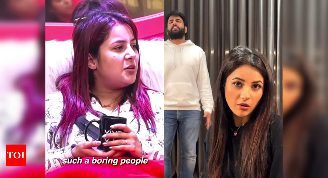 Shehnaaz Gill Sings ‘It’s A Boring Day’ With 'Sadda Kutta Tommy' Rapper ...