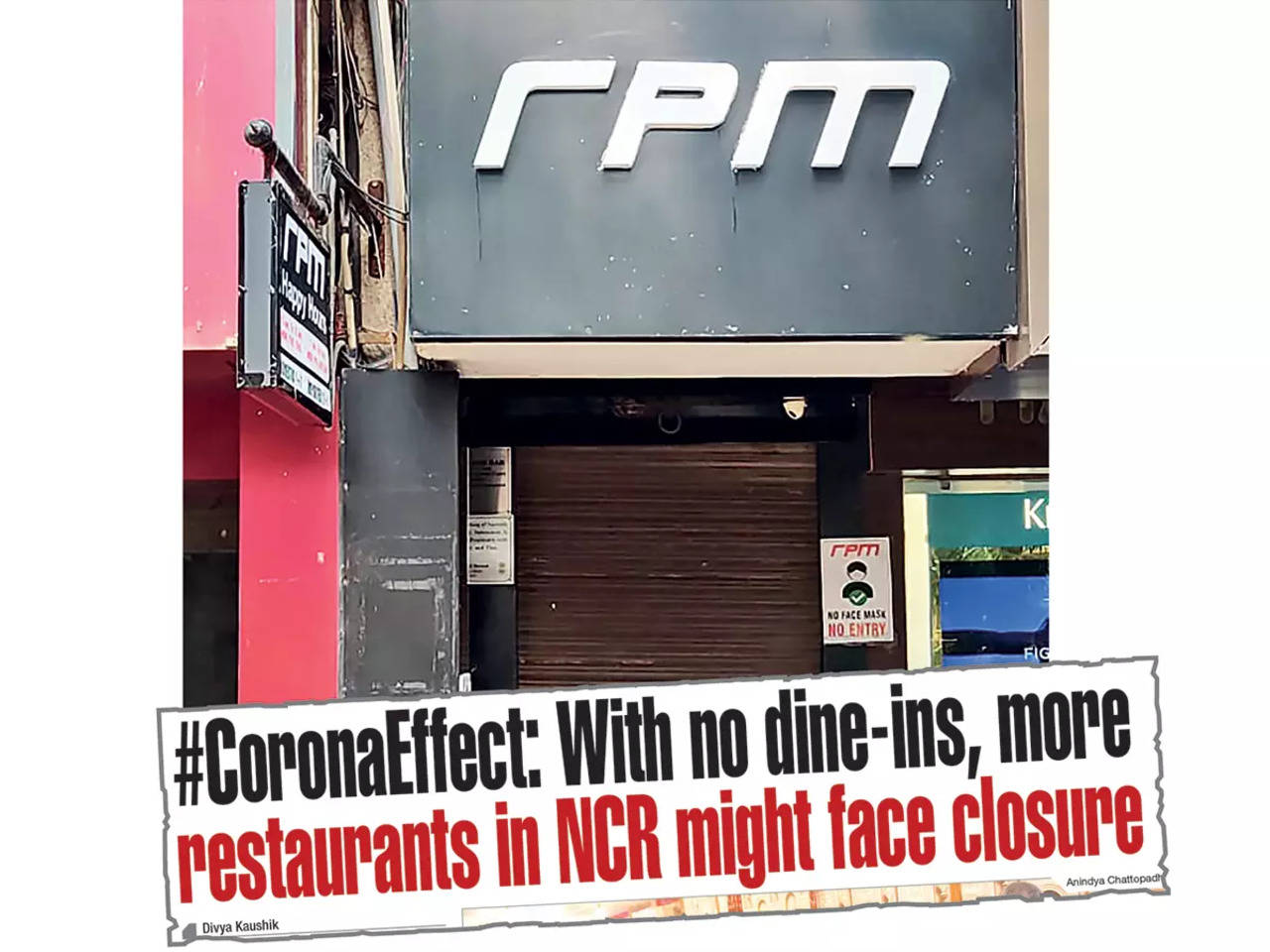 RPM Club at Vasant Vihar shuts down due to lack of business | Delhi News -  Times of India