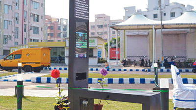 Kolkata: Solar energy powers New Town smart bench