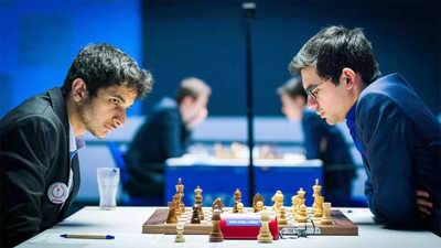 Tata Steel Chess: Vidit Gujrathi draws with Anish Giri, in joint lead with  Mamedyarov and Rapport