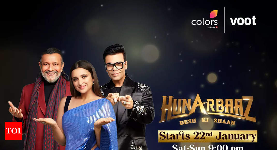 ‘Hunarbaaz – Desh Ki Shaan’: KJo, Mithun & Parineeti to host Colors’ new talent hunt show – Times of India