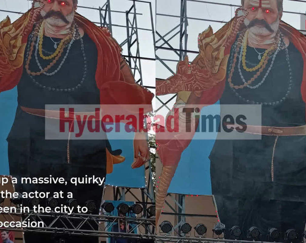 
Balakrishna celebrates 50 days of Akhanda with fans in Hyderabad: Watch
