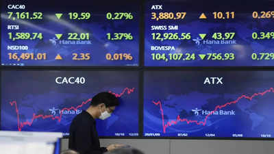 Global shares slide after more losses on Wall Street
