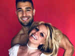 These mushy pictures of Britney Spears and fiancé Sam Asghari speak volumes of love