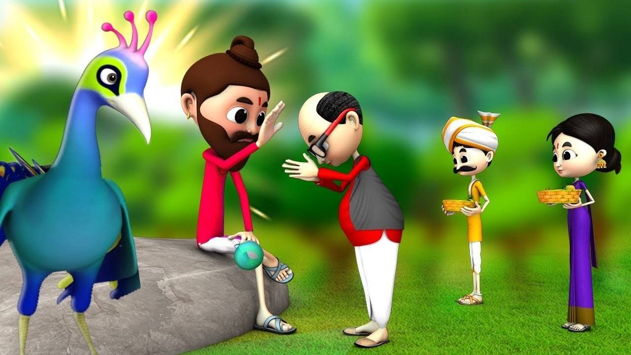 Hindi Kahaniya: Watch Cartoon Kahani in Hindi 'Saintly Peacock Story' for  Kids - Check out Fun Kids Nursery Rhymes And Baby Songs In Hindi |  Entertainment - Times of India Videos