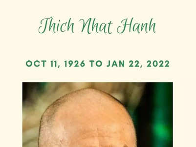 Notable books by Vietnamese Zen master Thich Nhat Hanh