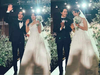 Park Shin-hye and Choi Tae-joon get married: The actress shares ...