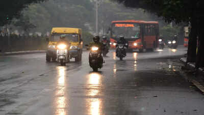 Rains in Delhi on Saturday brought down the maximum temperature to 14.7 degrees Celsius, seven notches below the season's average and also the lowest for the season so far, according to the India Meteorological Department.