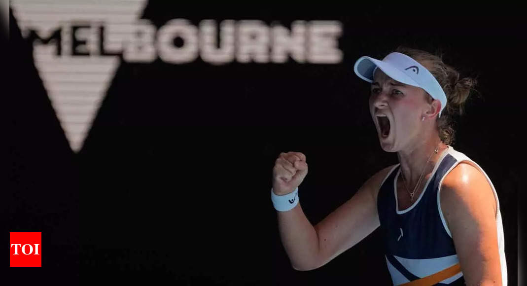 Australian Open: Barbora Krejcikova crushes injured Victoria Azarenka ...