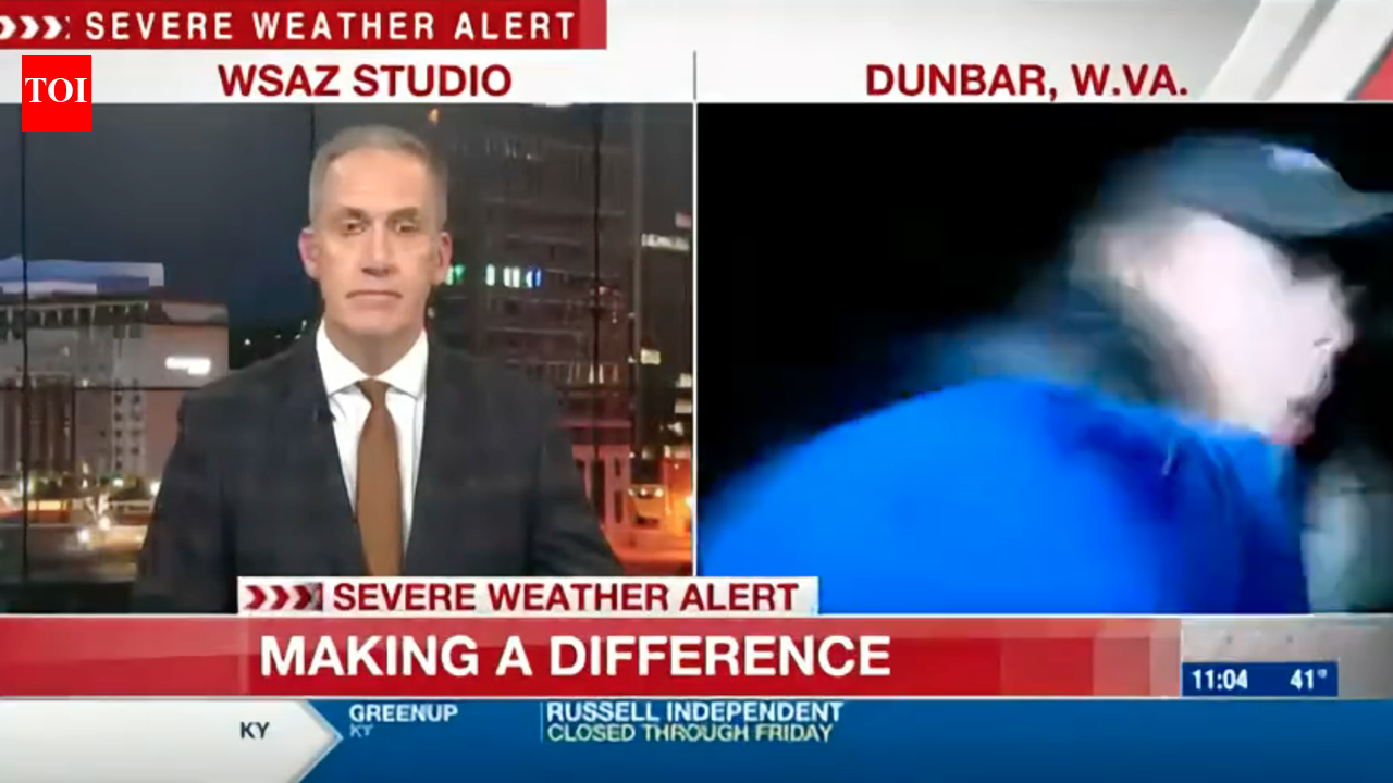 Viral video: Reporter gets hit by car in the middle of live shot; gets ...