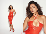 Deepika Padukone redefines glamour as she stuns in a fiery red latex dress, pictures will make your heart skip a beat