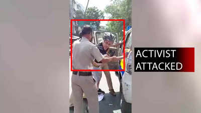 Mumbai: Activist manhandled by cops for questioning cutting of peepal tree in Vile Parle