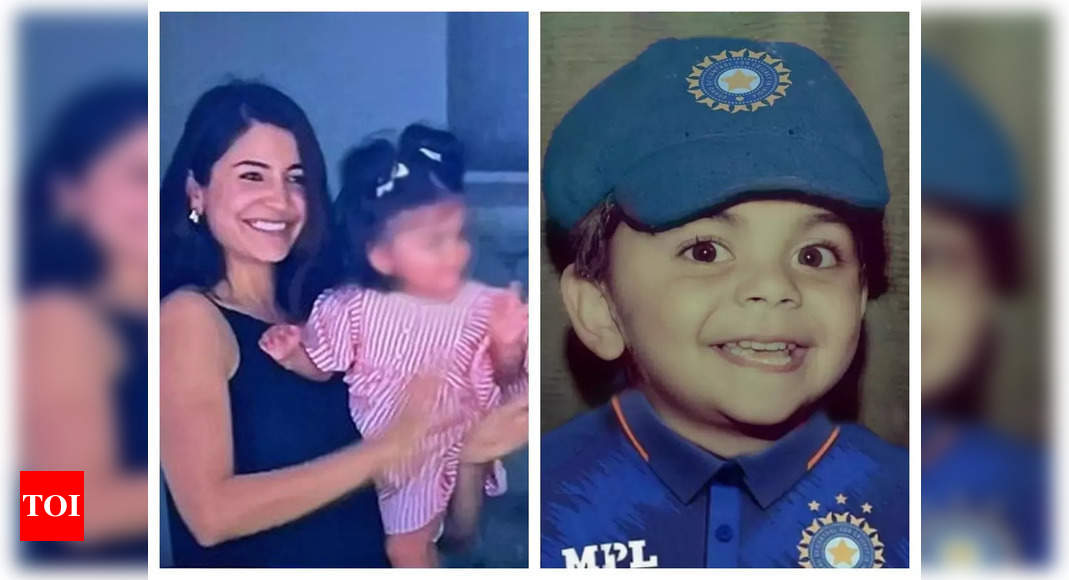 Anushka Sharma and Virat Kohli’s daughter Vamika’s face revealed; fans call her ‘mini Virat’ – watch – Times of India ►