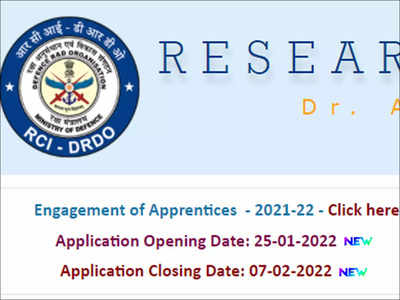 DRDO RCI Apprentice Recruitment 2022: Apply online for 150 vacancies