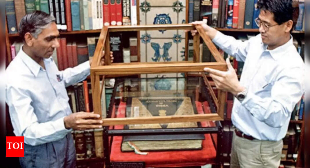 Constitution: Egyptian mummy showcases keep safe our Constitution