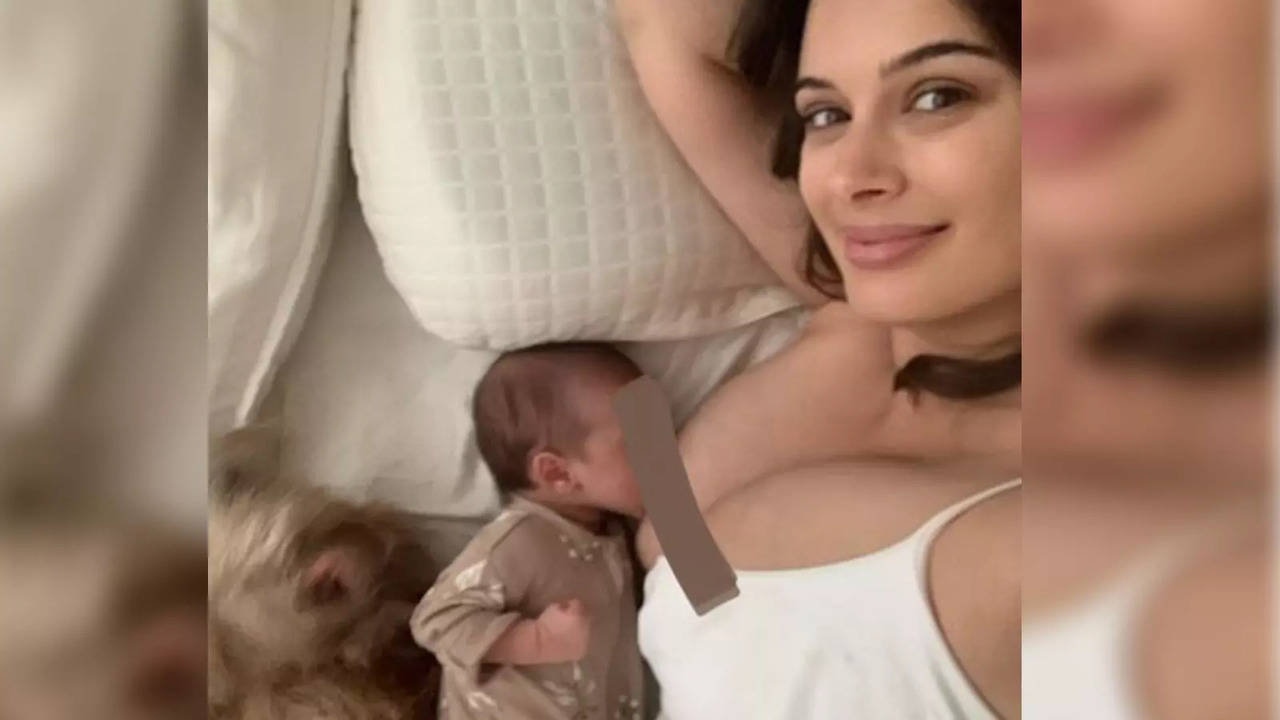 Evelyn Sharma reacts strongly to trolls over her breastfeeding picture,  says 'Breastfeeding is natural, why be shy about it