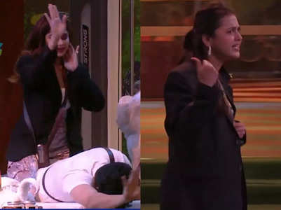 Shamita gives Karan massage; Teja insults her