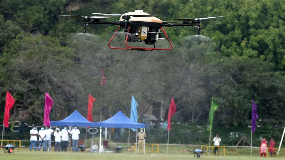 drones leave spectators mesmerised in chennai
