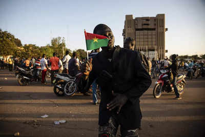 Burkina Faso wakes to find new junta rulers, closed borders