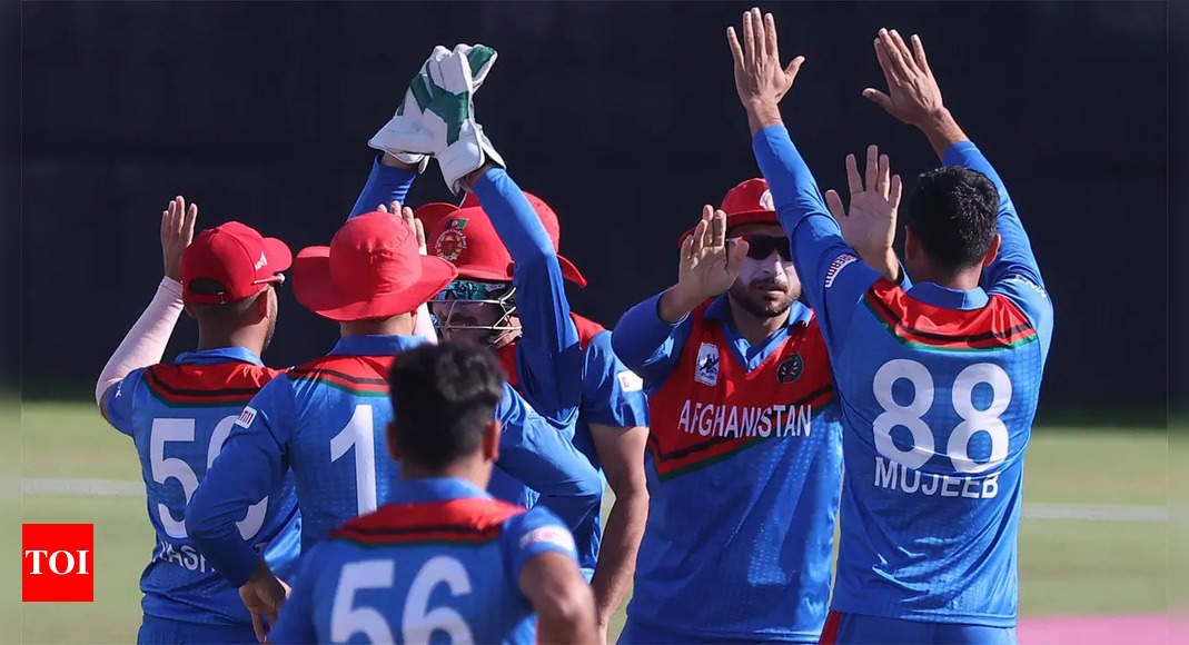 3rd ODI: Afghanistan wrap up series clean sweep against Netherlands | Cricket News – Times of India