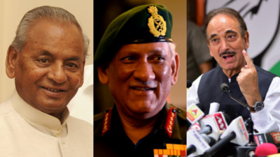 CDS Rawat, ex-UP CM Kalyan Singh, Ghulam Nabi Azad among Padma awardees
